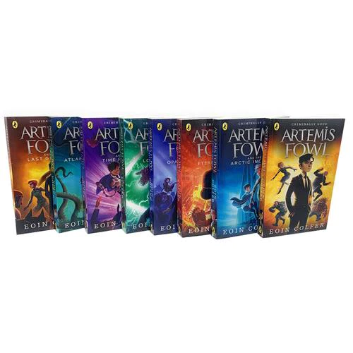 Artemis Fowl Series 8 Books Collection Set by Eoin Colfer NEW Criminally  Good